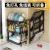 Kitchen Storage Rack Floor Multi-Layer Draining Dish Rack Folding Wall-Mounted Punch-Free Seasoning