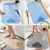 New TPE Hotel Bathtub Bathroom Non-Slip Mat Home Shower Room Shower Waterproof Massage Foot Mat Suction Cup Floor Mat