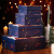 In Stock Wholesale Christmas Gift Box Large Christmas Eve Apple Packing Box Blue Snowman Tiandigai Gift Box