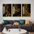 HD Light Luxury Golden Butterfly Starry Room Living Room Wall Decoration Hanging Painting Modern Sofa Background Mural and Wall Painting