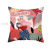 Amazon Cross-Border Valentine's Day Pillow Cover Home Sofa Cushion Cover Peach Peel Printing Living Room Bedroom Cushion Cover