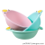 B35-105 Small Washbasin Household Thickened Plastic Basin Household Supplies Baby Washbasin