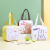 New Cartoon Insulated Bag Square Large Capacity Lunch Bag Portable Heat and Cold Insulation Lunch Bag Lunch Box Bag