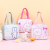 New Cartoon Insulated Bag Square Large Capacity Lunch Bag Portable Heat and Cold Insulation Lunch Bag Lunch Box Bag