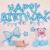 Unicorn Piggy Full-Year Arrangement Birthday Balloon Theme Party Decoration Layout Aluminum Balloon Package Wholesale
