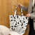 Korean Style Japanese Single Harajuku Canvas Bag Leisure Artistic Large Capacity Handbag Online Influencer Fashion Plaid Shoulder Bag for Women