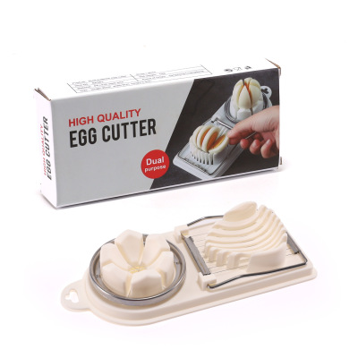 Multifunctional Egg Cutter Fancy Split Slice Preserved Egg Egg Slice Splitter Preserved Egg Split Slicer