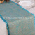 [Yarn-Dyed Table Runner] European-Style Two-Color Jute Placemat Dyed Burlap Roll Tassel Table Runner Table Mat Factory Direct Supply