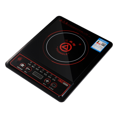 Triangle Induction Cooker Button Ultra-Thin Home Use and Commercial Use Hot Pot Waterproof Stir-Fry Induction Cooker Easy to Use Special Offer