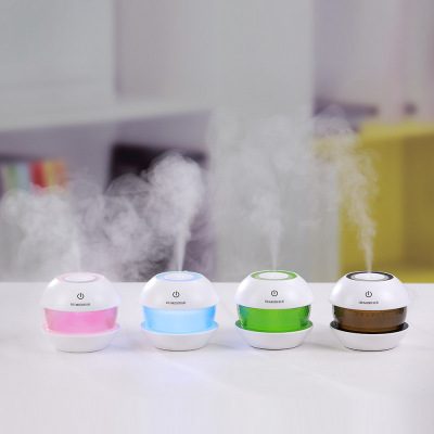 Factory Direct Sales Generation Magic Diamond Humidifier USB Mini Humidifier Household Desk Humidifier Night Light Fan