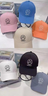 Spring 2022 Fashion Face-Looking Small Peaked Cap Casual All-Matching Baseball Cap Men's and Women's Same Sun Protection Sun Hat