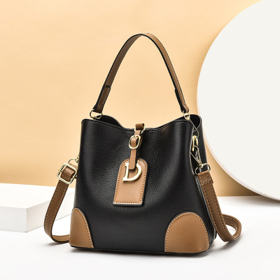 Factory Wholesale Bag Female 2021 New Bucket Bag Trendy Fashion All-Match Crossbody Small Bag Female Handbag 11847