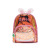 2021 New Ins Transparent Sequins Children's Bag Cartoon Carrot Rabbit Ears Princess Backpack