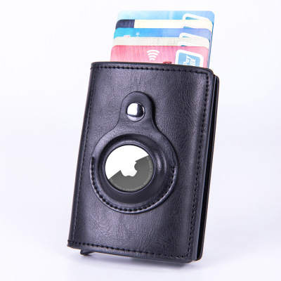 Airtag Positioning Tracker Card Holder Minimalist Creative Business Multifunction Wallet Card Holder