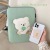 Korean Bamtoree Ice Bullying Green Bear Laptop Tablet Storage Bag Ins13 Inch 15 Inch 11