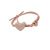 Korean Acrylic Love Rubber Band Headband Hair Accessories Ponytail Hair Rope Fresh Bowknot Hair Ring Women