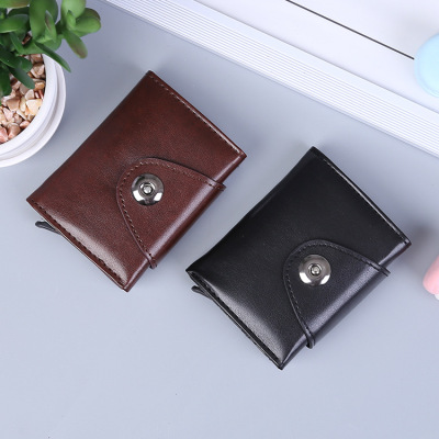 Card Holder Card Case Business Casual Card Holder Fashion Business Card Case ID Card Clip Custom Logo