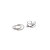 Korean Style Sterling Silver Open Index Finger Cross Double Ring Female Ins Trendy Special-Interest Design Affordable Luxury Fashion Personality Ring