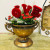 2021 New European Retro Fashionable Golden Flowerpot Gardening Planting Dendrobium Officinale Flowerpot Domestic Ornaments