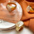 New ~ Horizontal Rectangular Shell European and American Ins Designer Niche Brass Retro Ring for Women