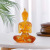 Cross-Border New Arrival Transparent Pure Resin Buddha Statue Home Decoration Hallway Decorations Temple Hotel Supplies Creative Gifts