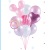 Cross-Border Hot Selling Factory Direct Sales 9PCs Baby Shower-MIQI Metallic, Agate Latex Balloons Set