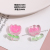 Cute Flowers Bear Butterfly Cherry Large Beaded DIY Handmade Ornament Hair Rope Mobile Phone Charm Necklace Accessories Material