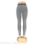 Letter Waist Head Yoga Pants Women's High Waist Hip Lift Ninth Pants Fitness Pants Skinny Running Sportswear Leggings