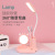 Cute Pet Table Lamp Pen Holder Storage Makeup Mirror Table Lamp Student Desktop Reading Lamp LED Eye-Protection Lamp