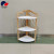 Bamboo Corner Shelf Arc Head Tripod Corner Shelf Floor Bathroom Living Room Interior Flower Shelf Plant Shelf