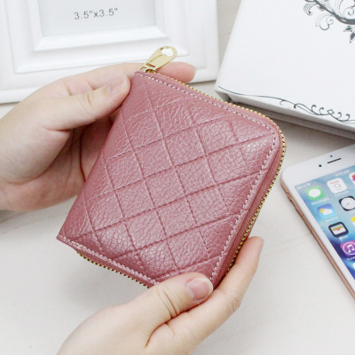 Wholesale New Women's Small Bag Wallet Short Small Clutch Square Bag Women's Coin Purse Coin Card Position Women's Pouches