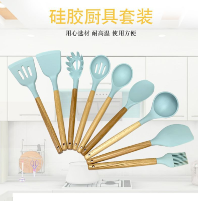 Silicone Cooking Spoon and Shovel Suit