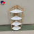 Bamboo Corner Shelf Arc Head Tripod Corner Shelf Floor Bathroom Living Room Interior Flower Shelf Plant Shelf