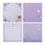 Cute Pet Pair Sticky Notes Cute Cartoon Student Journal Message Notepad Notepad 80 Pages Tearable Note Paper