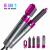 Amazon Cross-Border Multi-Functional Five-in-One Hot Air Comb Blowing Combs Hair Curler Straight Comb Hair Dryer