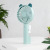 202 Fan Cartoon Bear USB Rechargeable Fan Electric Water Spray Mist Spray Hydrating Fan Portable Electric Fan