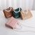 Cross-Border Trendy Plastic Portable Coin Purse Foreign Trade Wholesale 2021 Summer Women's New Crocodile Pattern Shoulder Small Square Bag