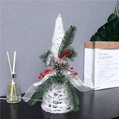 Creative drawing hollow Christmas decoration table lamp 15 i