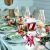 2021 Cross-Border Christmas Snowman Snack Rack Christmas Gift Band Tray Christmas Swing Plate Shape Christmas Table