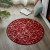 Round Imitation Rabbit Fur Bronzing Carpet Bathroom Non-Slip Floor Mat Living Room Bedroom Game Mat Child Play Mat Carpet