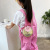 Children's Bags Sequin Cross Body Bag Colorful Shiny Girl Cute Cartoon Stylish Princess Bag Small Bookbag Shoulder Bag
