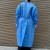 Brand New Material Disposable Insulated Clothing SMS Blue Protective Clothing Non-Woven Bib Thickened and Breathable