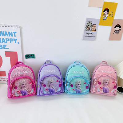 Princess Bag Children's Bags Sequin Backpack Colorful Shiny Girl Cute Stylish Princess Bag Princess Bag Small Bookbag