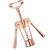 Export Stall Creative Wine Corkscrew Red Wine Wine Opener Wine Corkscrew Beer Bottle Opener Factory Direct Supply