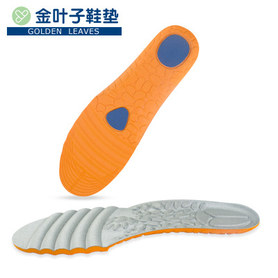 Summer Military Training Shock Absorption Sports Insole Wave Water Pattern Breathable Sweat Absorbing Insole Basketball Running Insole Wholesale