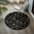 Round Imitation Rabbit Fur Bronzing Carpet Bathroom Non-Slip Floor Mat Living Room Bedroom Game Mat Child Play Mat Carpet