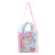 New Cartoon Embroidered Plush Shoulder Bag Cute Girl Kid's Handbag Unicorn Girl's Crossbody Bag in Stock