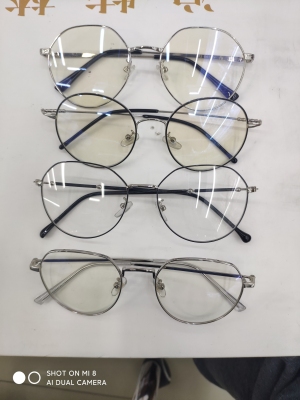 Metal Frame Plain Glasses