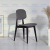  Dining Chair Home Modern Minimalist Back Stool Coffee Shop Milk Tea Shop Desk Makeup Iron Light Luxury Dining Chair