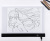 Cross-Border Hot A4 Copy Board LED Panel Anime Copy Writing Table Painting Drawing Board Ct Viewing Table